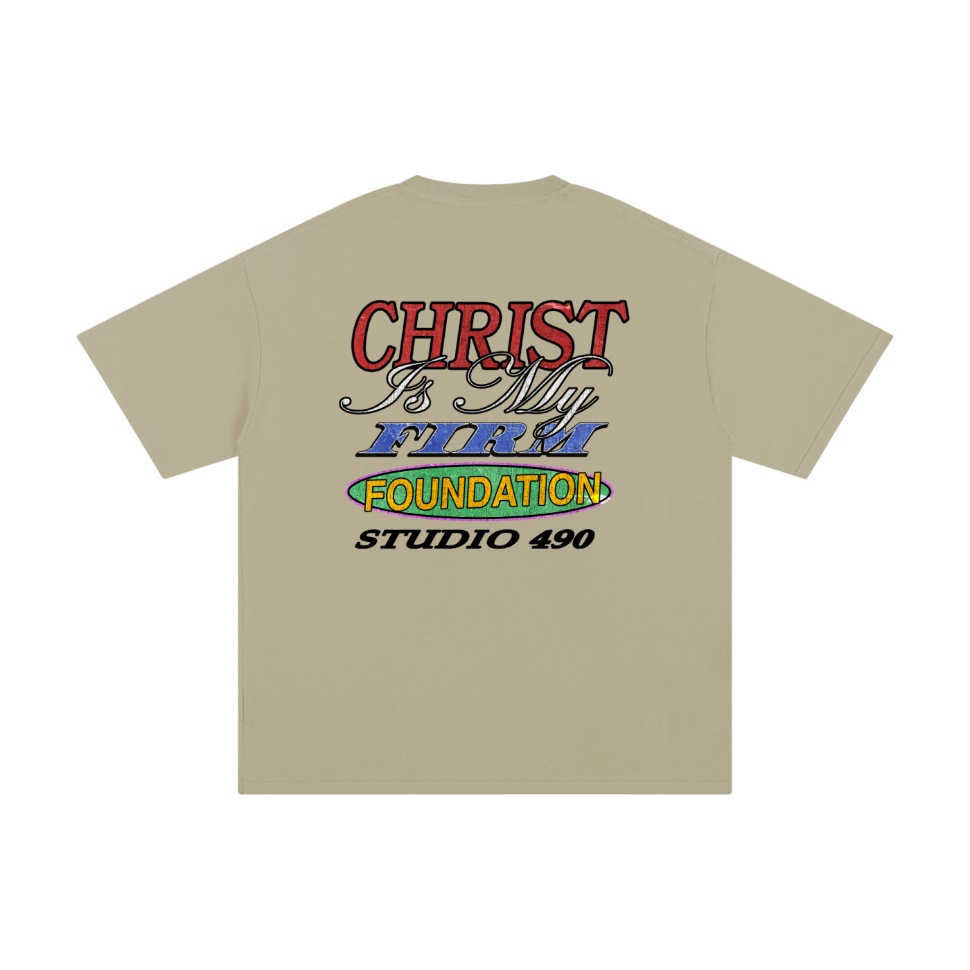 Christ is My Firm Foundation Graphic Tee