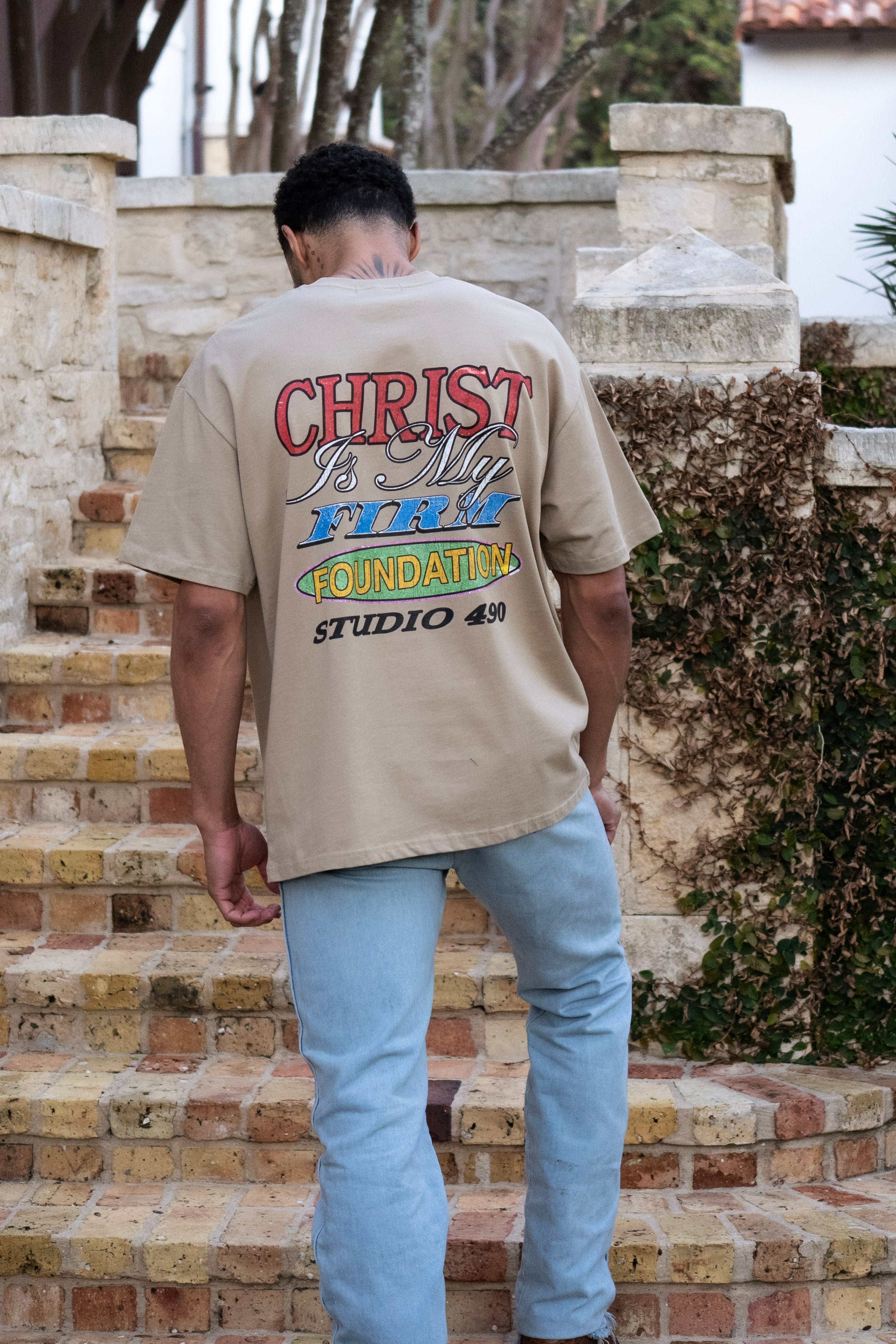 Christ is My Firm Foundation Graphic Tee