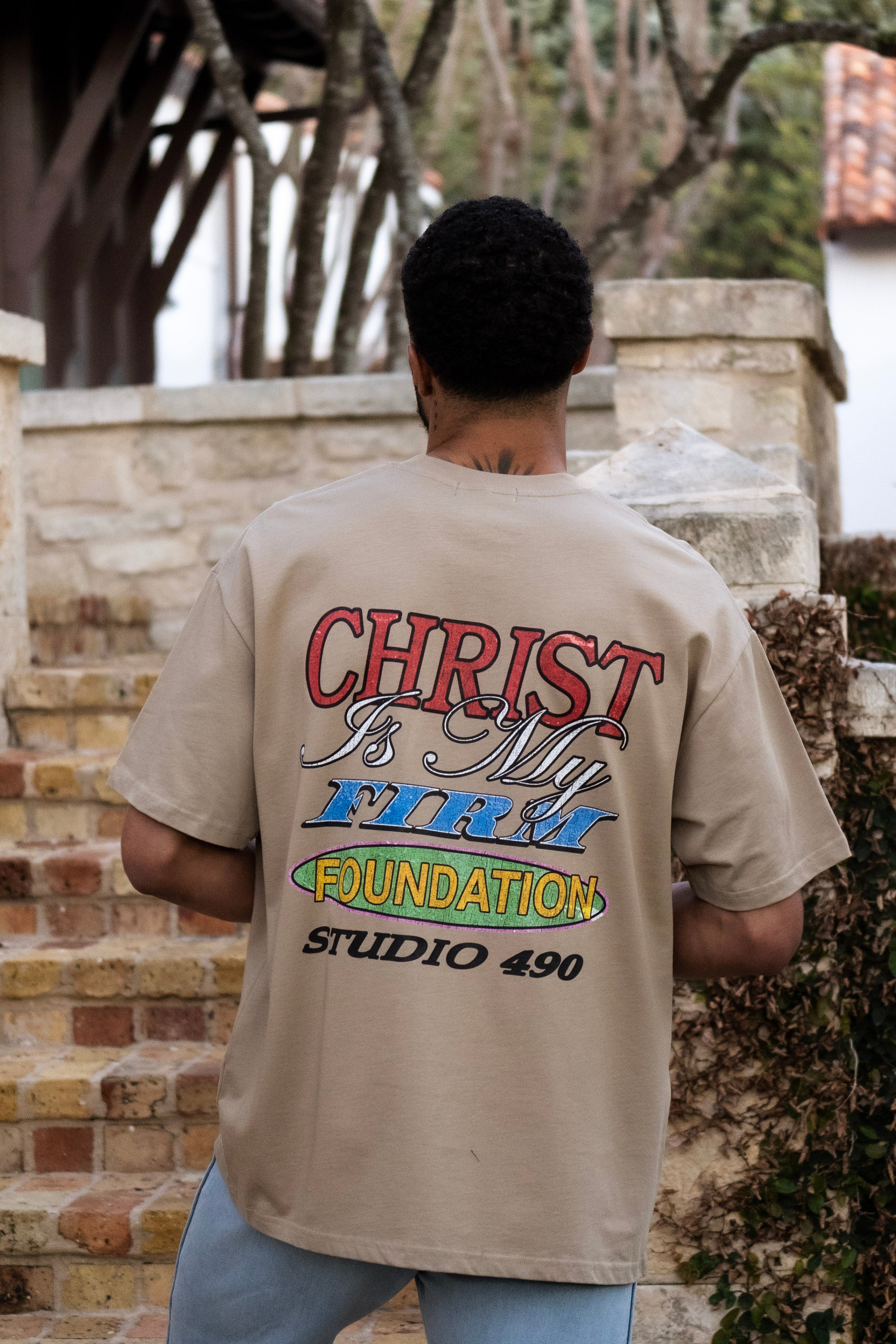 Christ is My Firm Foundation Graphic Tee