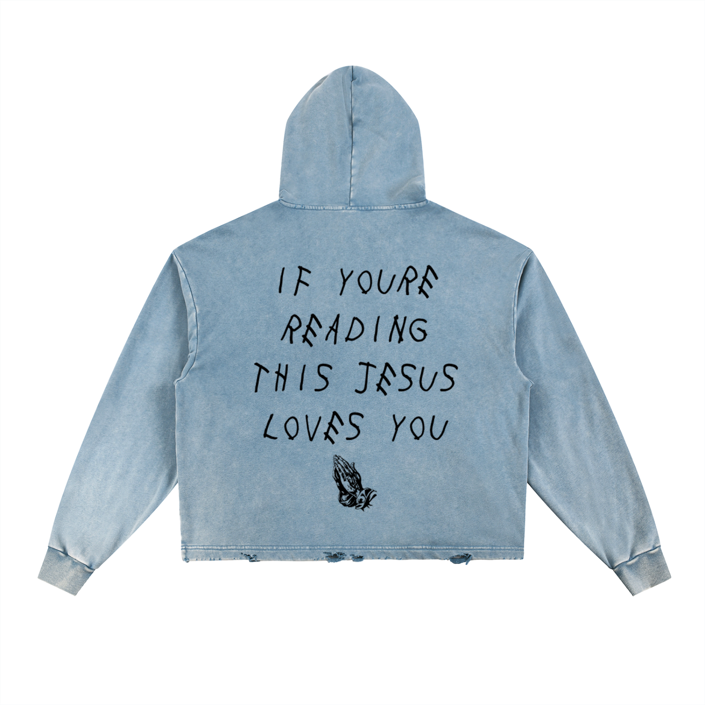 Jesus Loves You - Vintage Washed Hoodie
